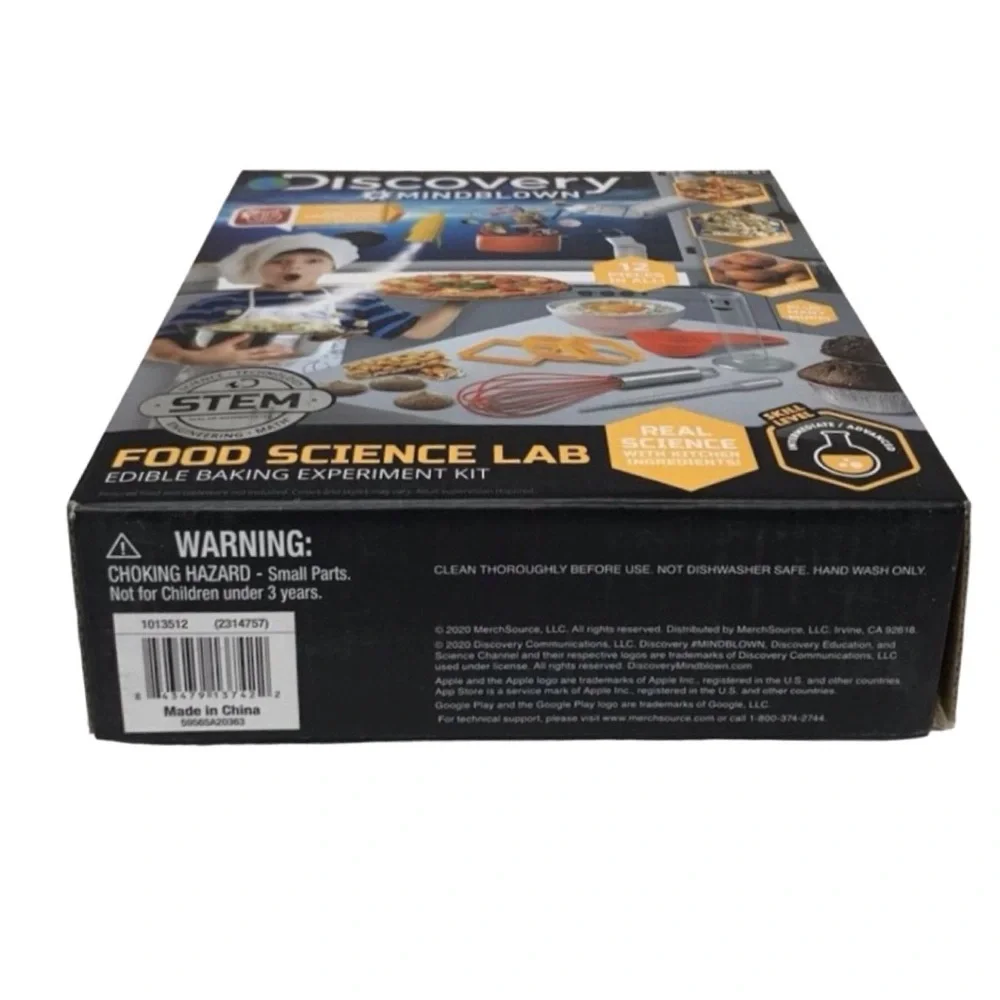Discovery Toys STEM Discovery Food Science Lab Kit (NWT)